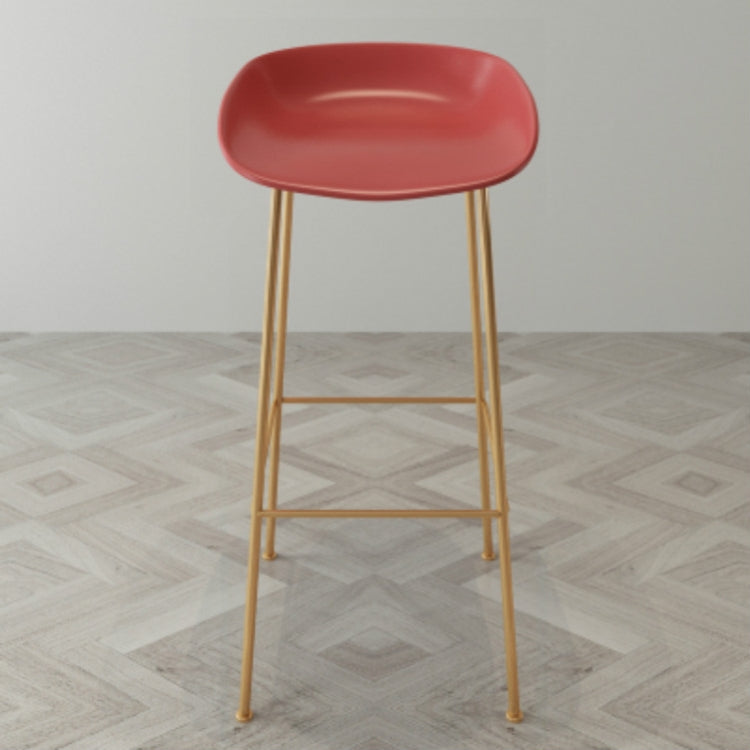 Chairs Bar Iron Family Creative Milk Tea Shop Cafe Counter, Size: 43x43x75cm