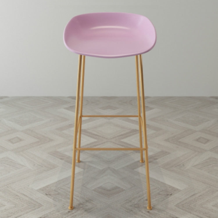 Chairs Bar Iron Family Creative Milk Tea Shop Cafe Counter, Size: 43x43x75cm