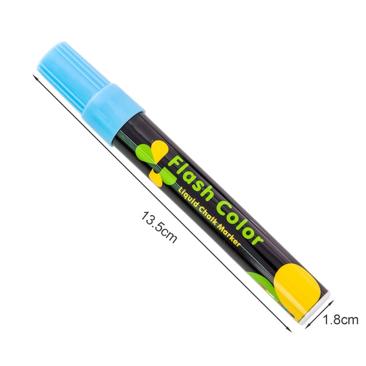 2 PCS Cute Candy Highlighter Fluorescent Liquid Chalk Marker Neon Pen LED Writing Board For Painting Graffiti Office Supply