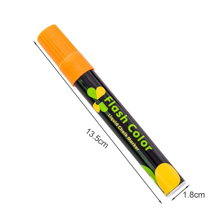 2 PCS Cute Candy Highlighter Fluorescent Liquid Chalk Marker Neon Pen LED Writing Board For Painting Graffiti Office Supply