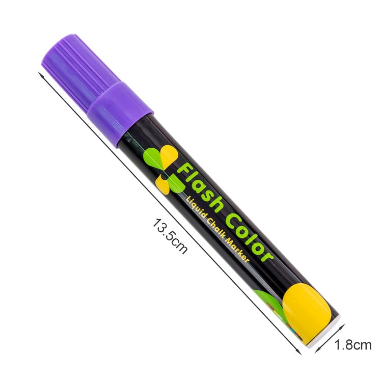 2 PCS Cute Candy Highlighter Fluorescent Liquid Chalk Marker Neon Pen LED Writing Board For Painting Graffiti Office Supply