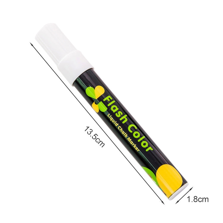 2 PCS Cute Candy Highlighter Fluorescent Liquid Chalk Marker Neon Pen LED Writing Board For Painting Graffiti Office Supply