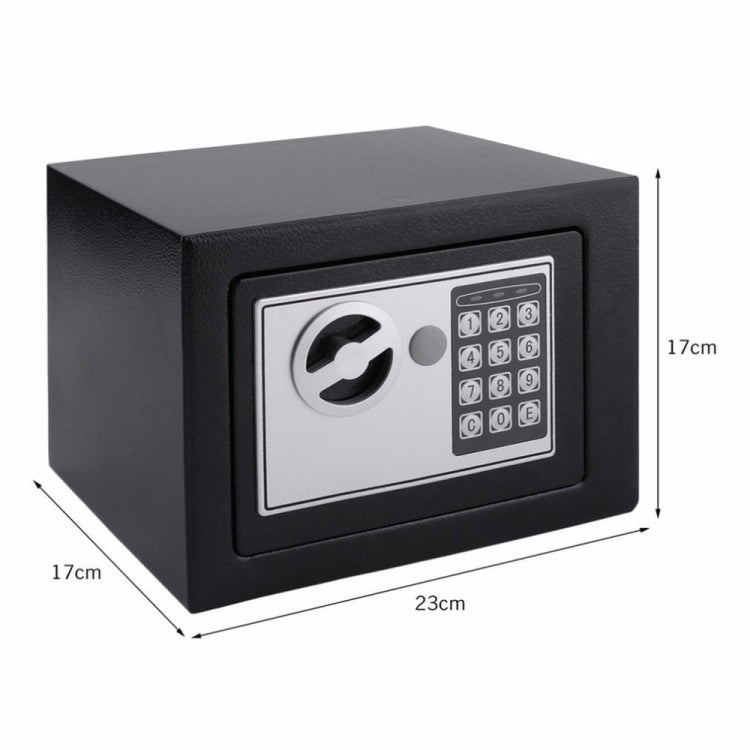 Home Digital Electronic Office Wall Type Jewelry Money Anti-Theft Safe Box