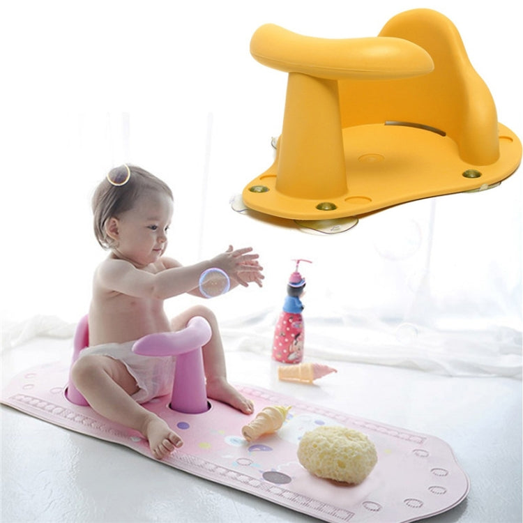 Tub Seat Baby Bathtub Pad Mat Chair Safety Security Anti Slip Children Bathing Seat Washing Toys