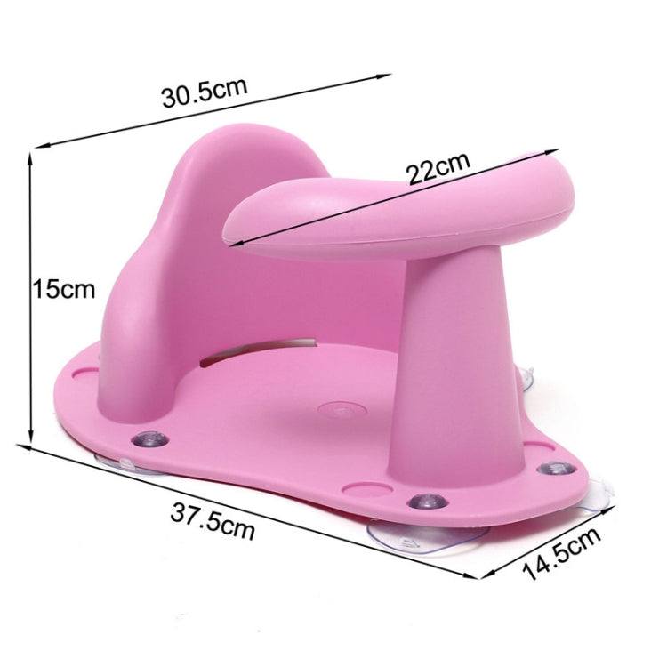 Tub Seat Baby Bathtub Pad Mat Chair Safety Security Anti Slip Children Bathing Seat Washing Toys
