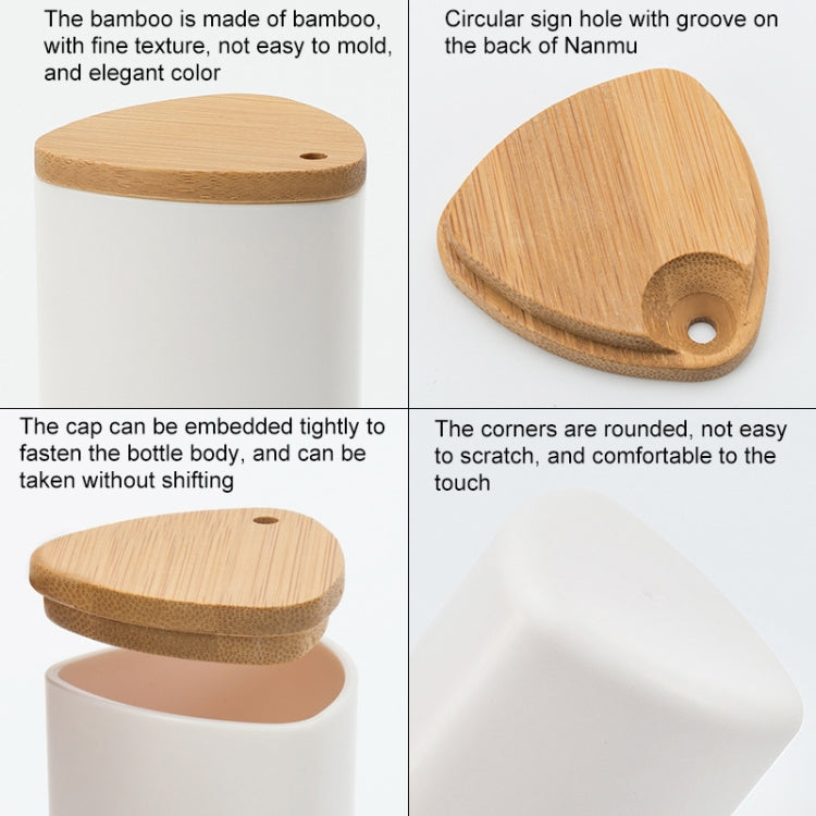 Hotel Restaurant Simple Bamboo Toothpick Holder Wood Toothpick Box with Lid