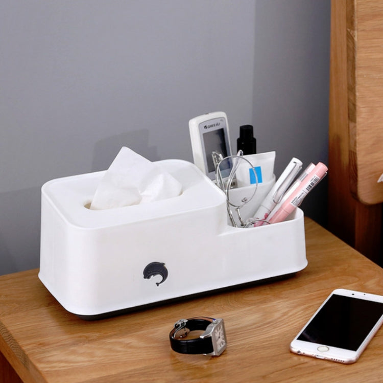 3 PCS Household Living Room Tissue Box Multifunctional Storage Box