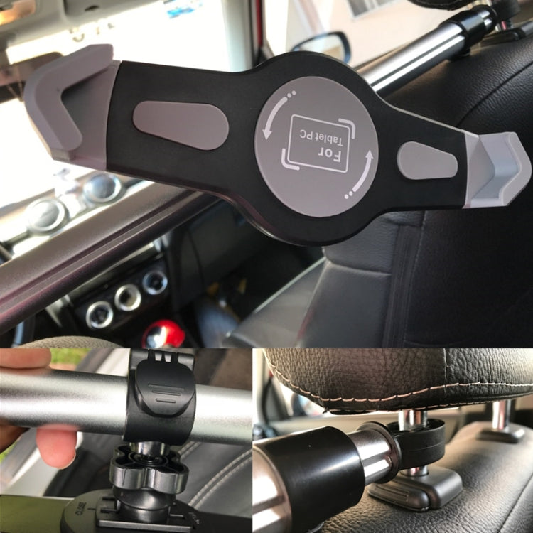 Auto Car Back Seat Headrest Universal Tablet Mounting Holder, Size:7-10.5 inch Tablet
