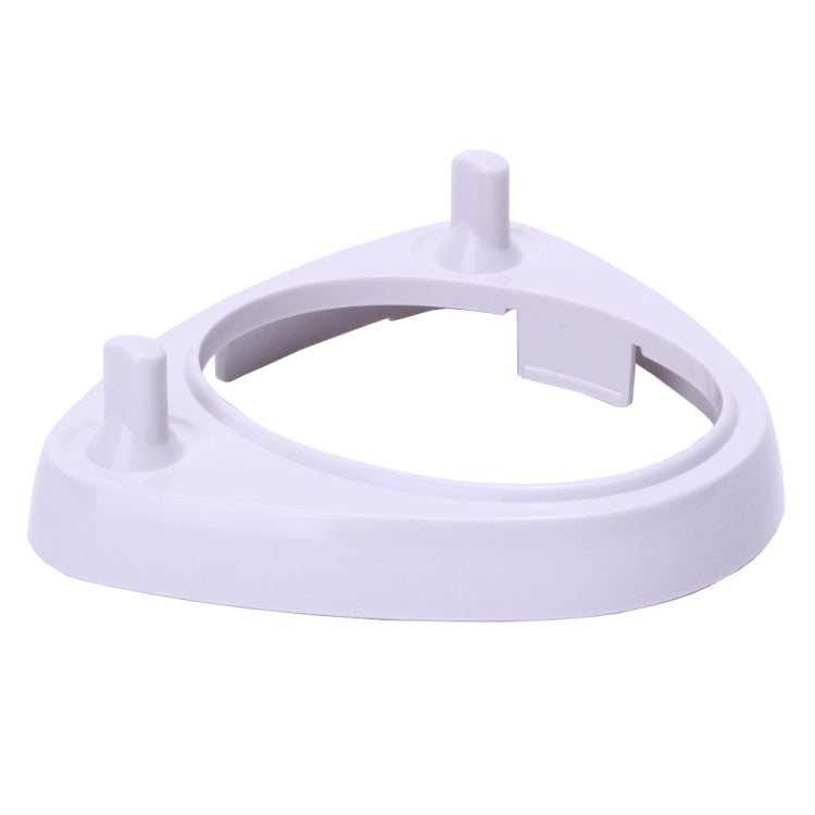 2 PCS Round Head Electric Toothbrush Brush Head Base Frame for Oral B Braun(White)