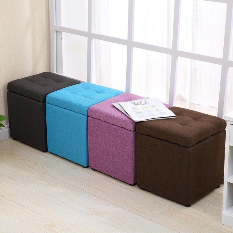 Creative Retro Storage Stool Home Fabric Stool Storage Stool
