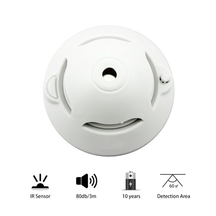 S27P Smoke Detector Fire Alarm Alert Photoelectric Gas Sensor
