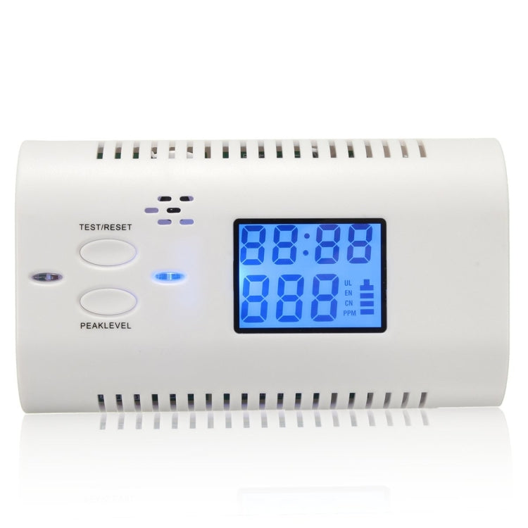 Gas Sensor Carbon Monoxide Poisoning Warning LCD Carbon Alarm Detector