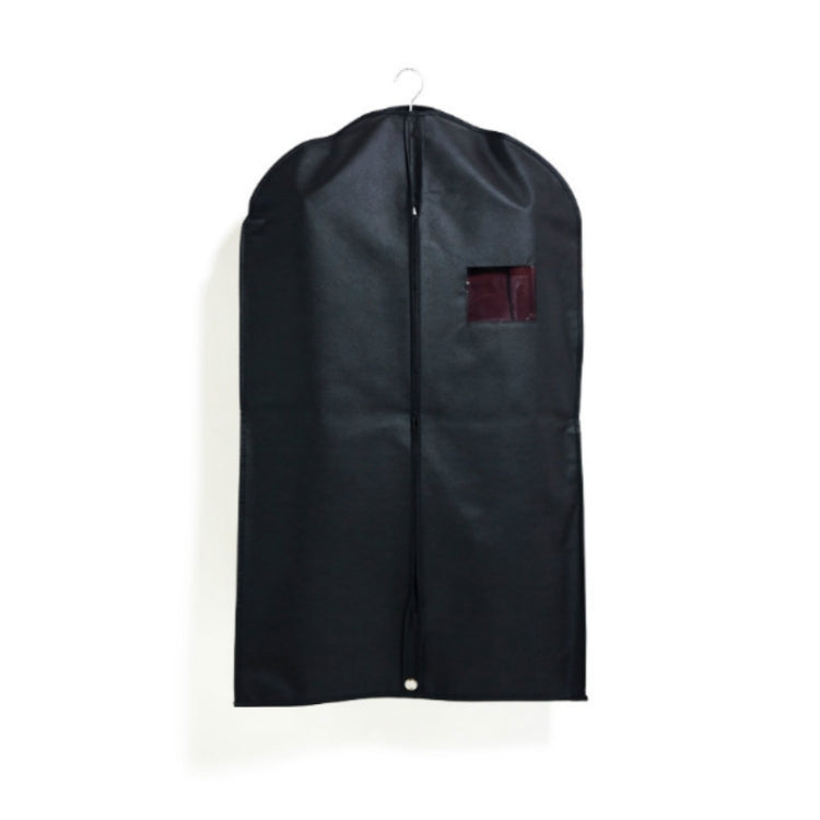 Non-woven Suit Hanger Bag Dust Cover(Black)