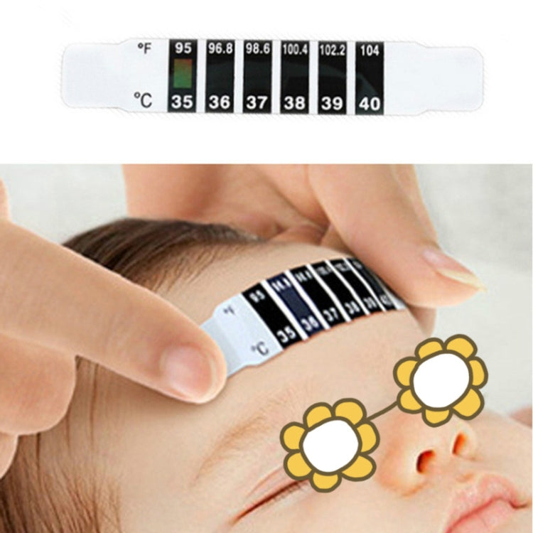 Baby Forehead Thermometer Sticker Reusable Thermometer