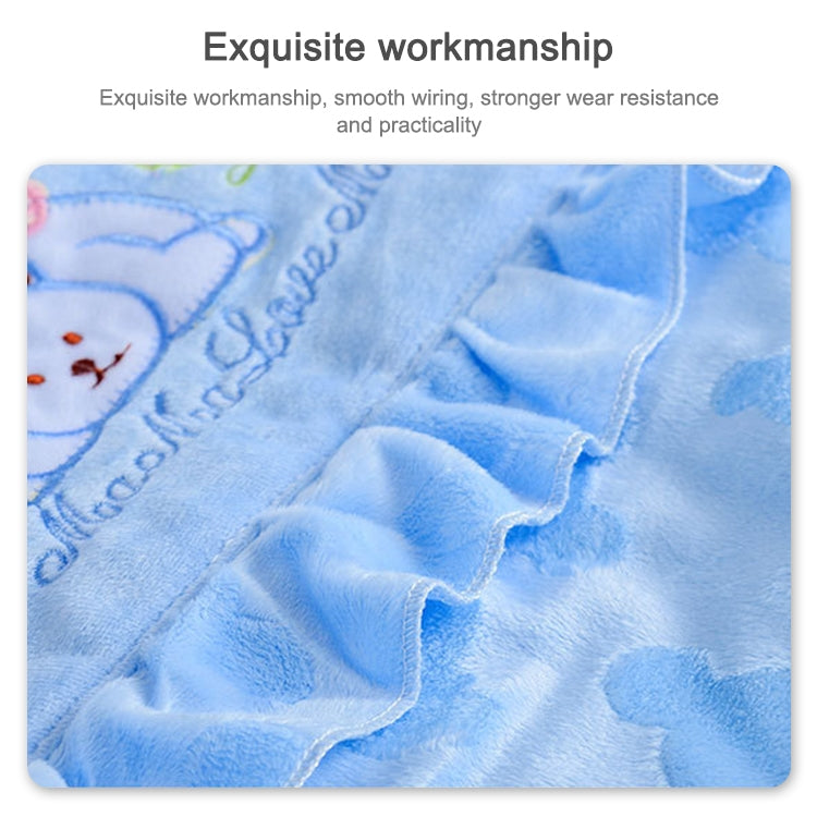 Autumn and Winter Models Thicken Baby Sleeping Bag Cartoon Embroidery Baby Stroller Accessories