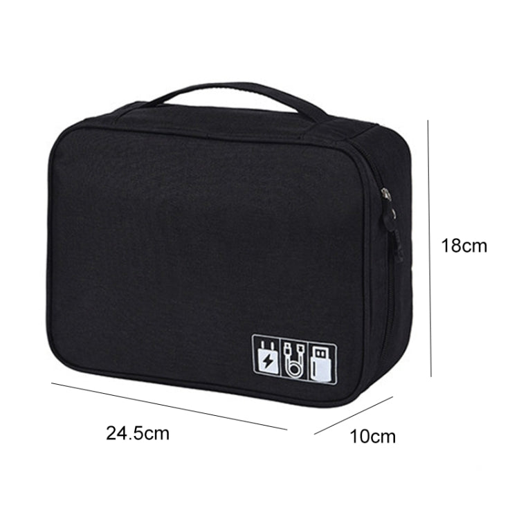 Digital Cable Bag Men Portable Travel Gadgets Pouch Power Cord Charger Headset Organizer