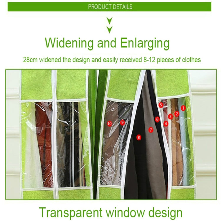 60x120cm Three-dimensional Waterproof Dustproof Clothes Cover Suit Dress Coat Garment Case Bag