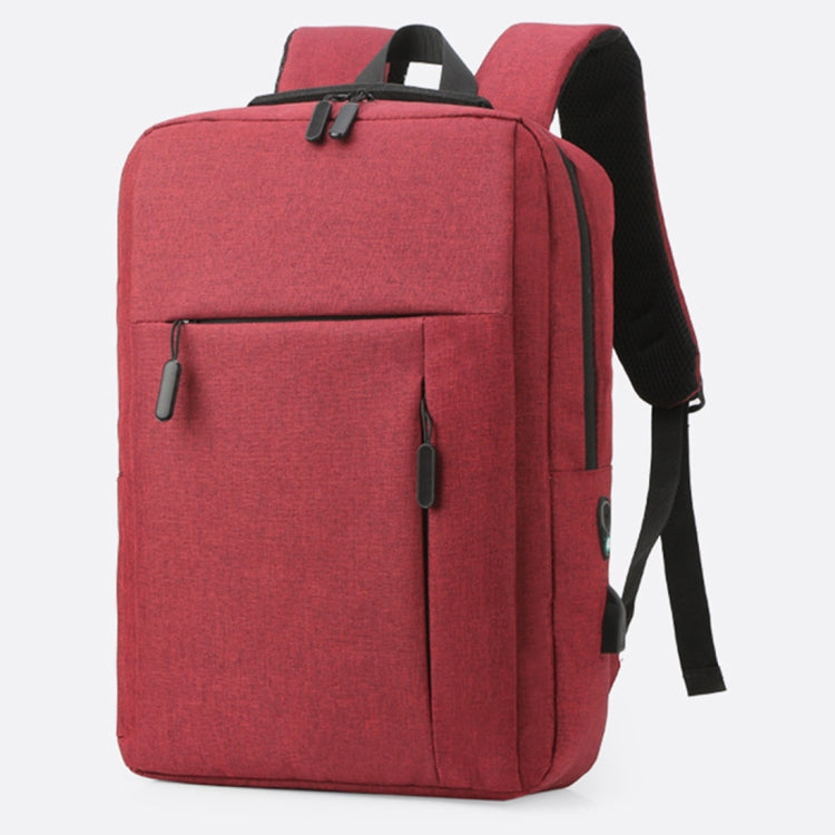 Men Travel Portable Backpacks + Shoulder Bags Set Student School Bag Waterproof Computer Bag