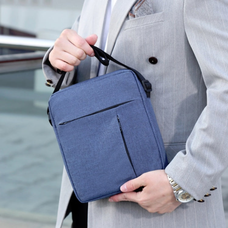 Men Travel Portable Backpacks + Shoulder Bags Set Student School Bag Waterproof Computer Bag