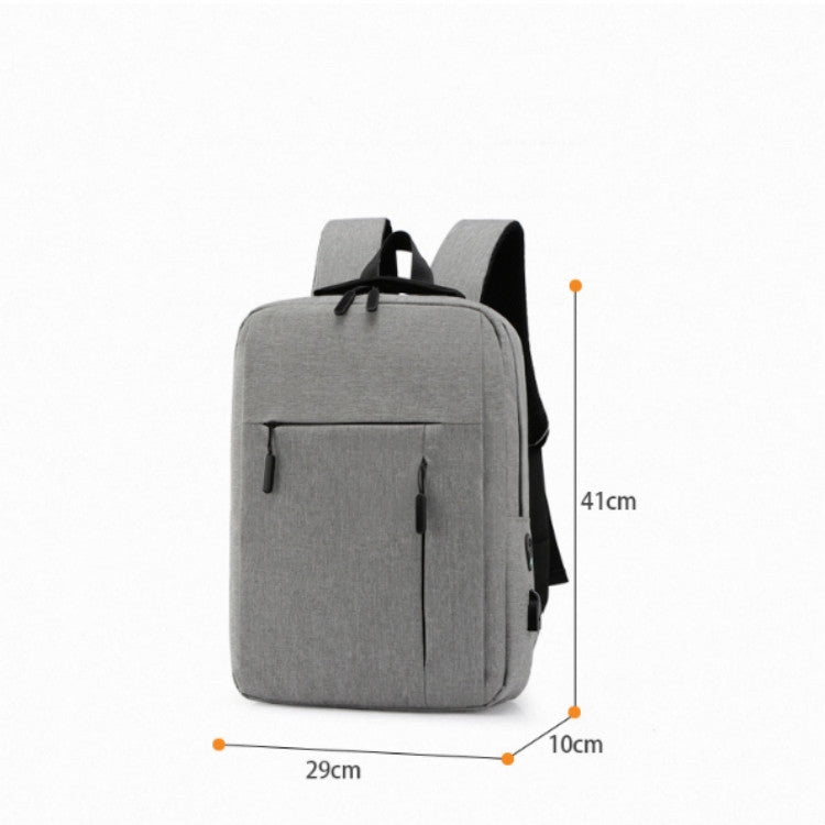 Men Travel Portable Backpacks + Shoulder Bags Set Student School Bag Waterproof Computer Bag