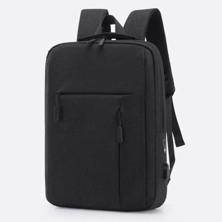 Men Travel Portable Backpacks + Shoulder Bags Set Student School Bag Waterproof Computer Bag