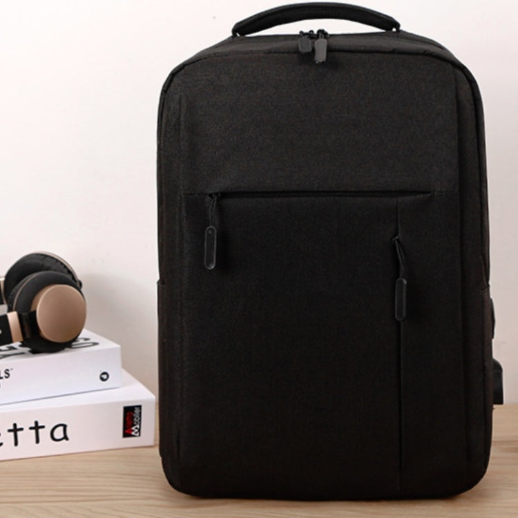 Men Travel Portable Backpacks + Shoulder Bags Set Student School Bag Waterproof Computer Bag