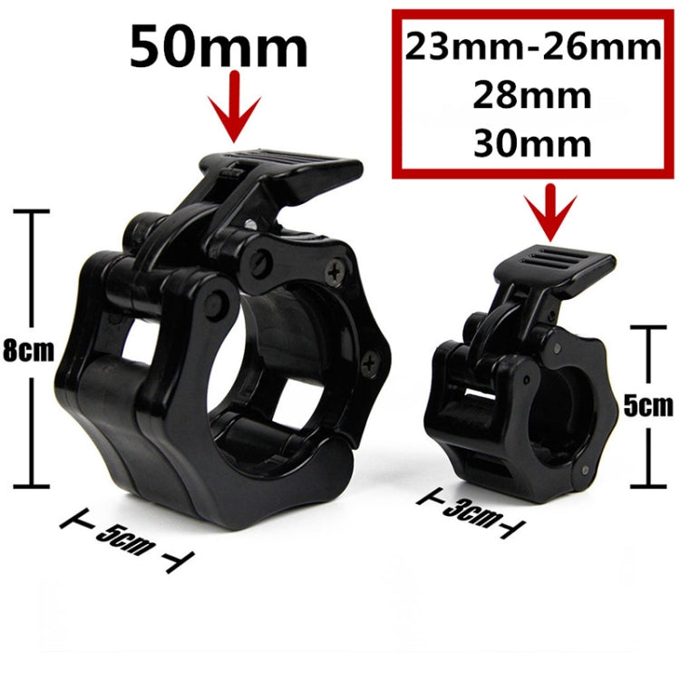Fast Austrian Bar Chuck Lock Barbell Plastic Buckle, Diameter: 50mm