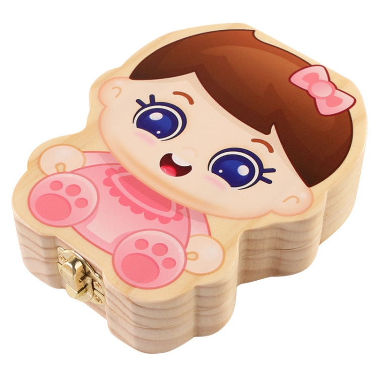 Baby Teeth Collection Box Random Color Delivery, Size:13.5x15.5x3cm