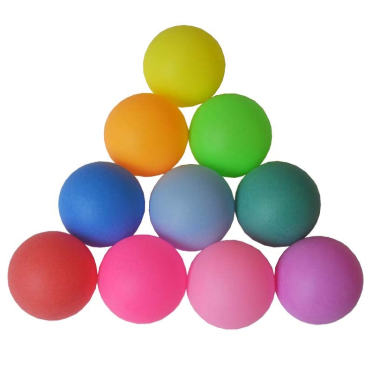 100 PCS PP Material Table Tennis for Entertainment Game Draw, Diameter: 40mm, Random Color Delivery