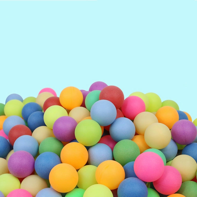 100 PCS PP Material Table Tennis for Entertainment Game Draw, Diameter: 40mm, Random Color Delivery