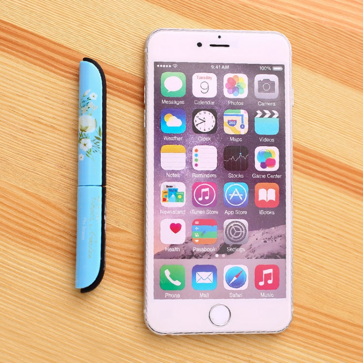 Creative Cute Flower Pattern Plastic Scissors Gift Office School Supplies, Random Color Delivery