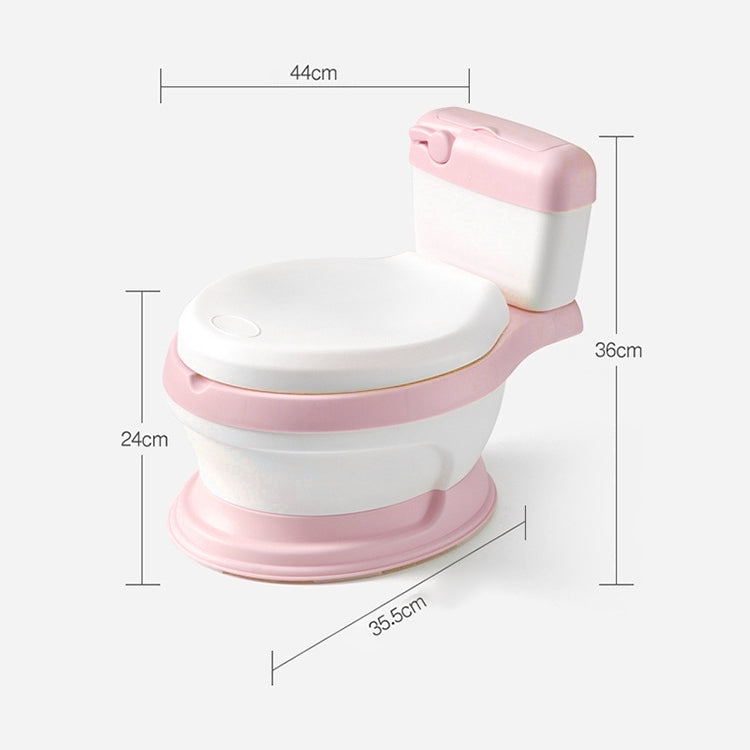 Children Toilet Extra Large Baby Portable Simulation Seat Toilet
