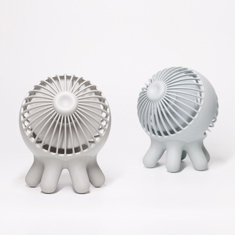 Creative Octopus Desktop Fan Mini Portable USB Charging Fan Mute Desktop Fan, Style:USB In-line(Random  Color)