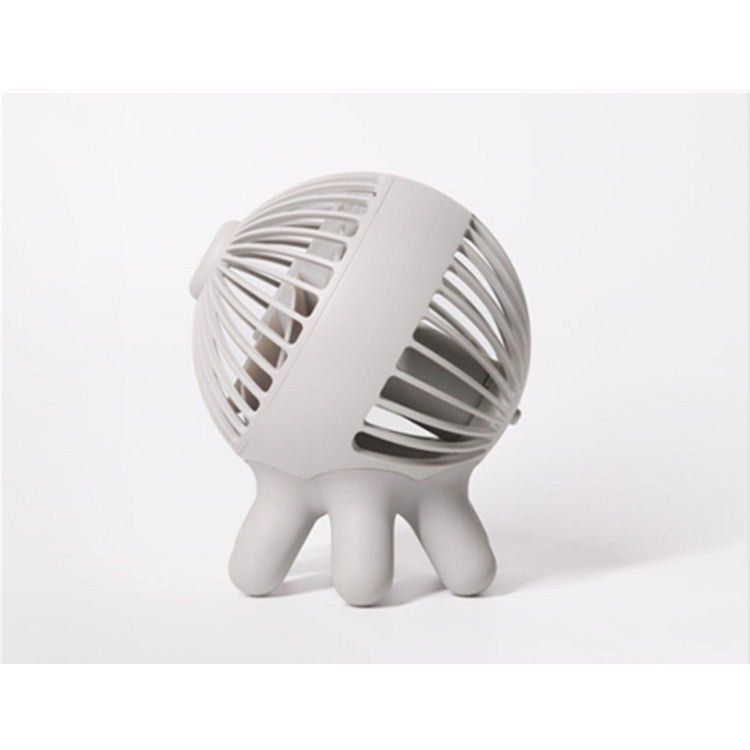 Creative Octopus Desktop Fan Mini Portable USB Charging Fan Mute Desktop Fan, Style:Rechargeable Version(Random  Color)