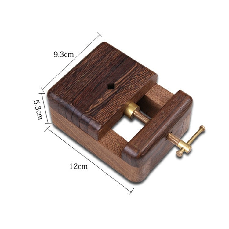 Large Chicken Wing Wooden Stamp Bed Engraving Seal Fixture