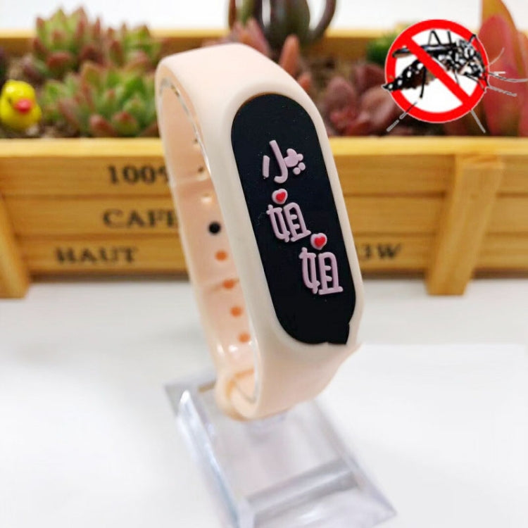4 PCS Children Anti-mosquito Plant Essential Oil Repellent Sports Bracelet