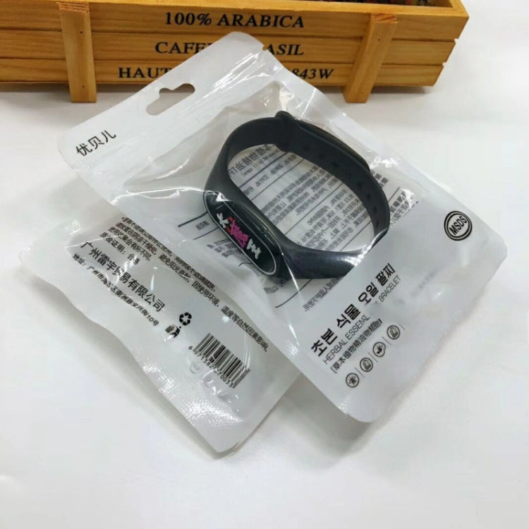 4 PCS Children Anti-mosquito Plant Essential Oil Repellent Sports Bracelet