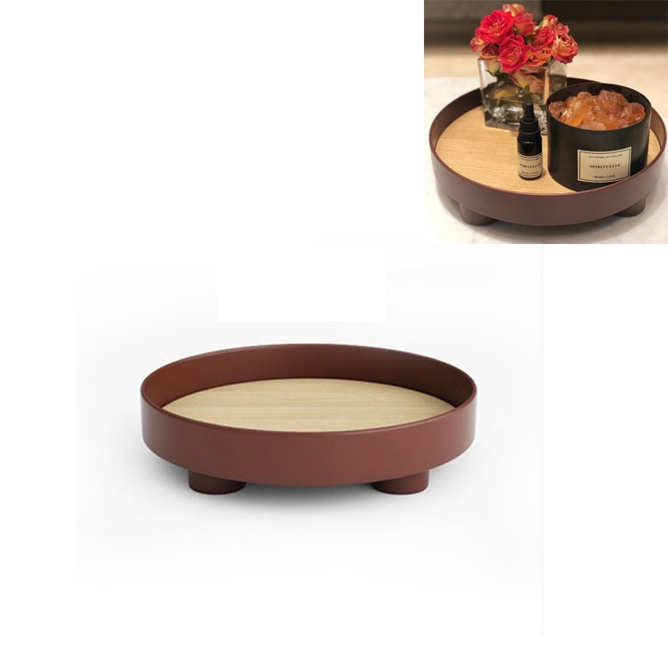 Multifunctional Storage Fruit Tray Cup Perfume Debris Desktop Decoration Plate Tray