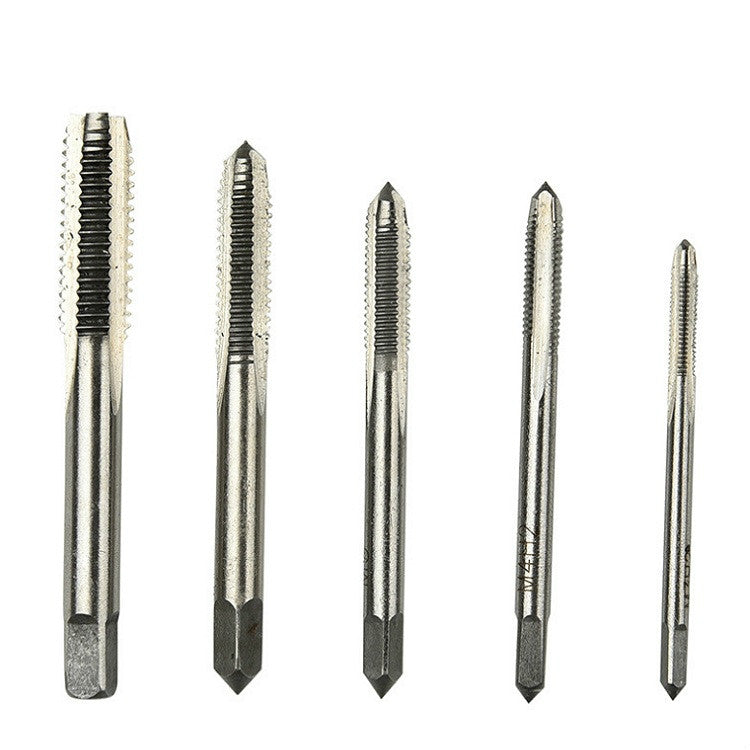 5 In 1 M3-M8 Threaded Taps Hand Straight Slot Taps