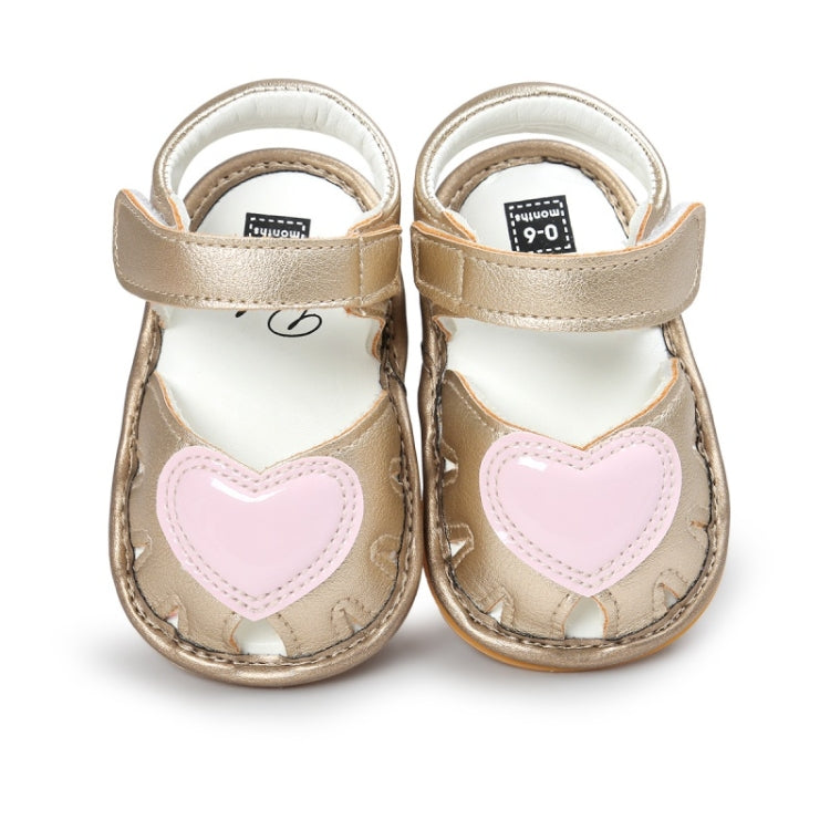 Soft Bottom Non-slip Baby Sandals Princess Shoes, Size:11cm