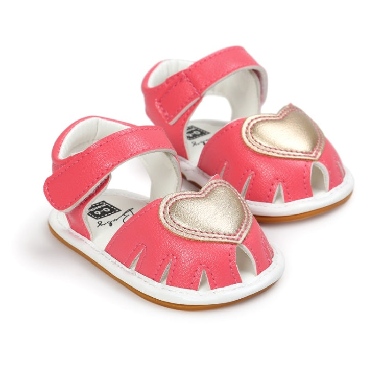 Soft Bottom Non-slip Baby Sandals Princess Shoes, Size:11cm