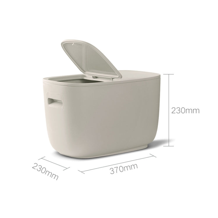 Movable Kitchen Storage Plastic Rice Cylinder Thickened Sealed Insect-proof Moisture-proof Rice Barrel