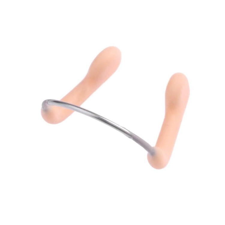10 PCS Silicone Swimming Nose Clip Steel Wire Nose Clip Waterproof Anti-slip Nose Clip for Adult(No Package)