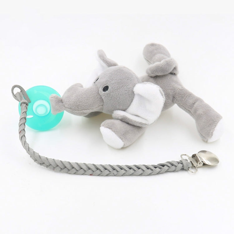 3 PCS Baby Pacifier Chain Leather Woven Anti-off Chain