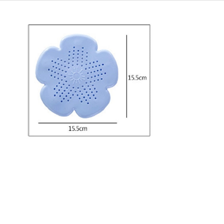 Flower Shape Bathroom Floor Drain Hair Stopper Filter Sink Strainer