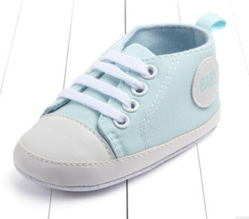3 Pairs Canvas Classic Sports Sneakers Newborn Baby Boys Girls