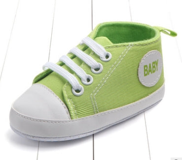 3 Pairs Canvas Classic Sports Sneakers Newborn Baby Boys Girls