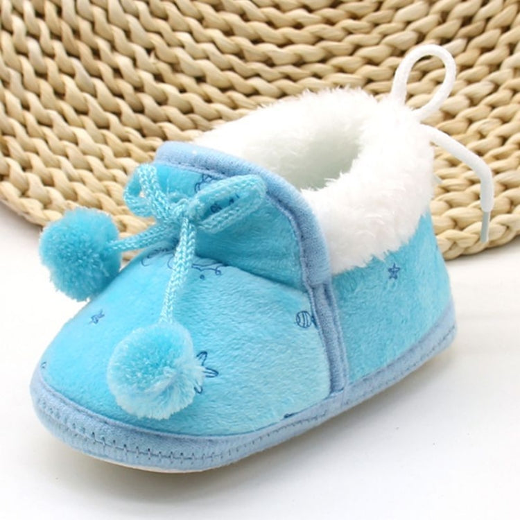 Winter Sweet Newborn Baby Girls Princess Winter Boots First Walkers Soft Soled Infant Toddler Girl Footwear,