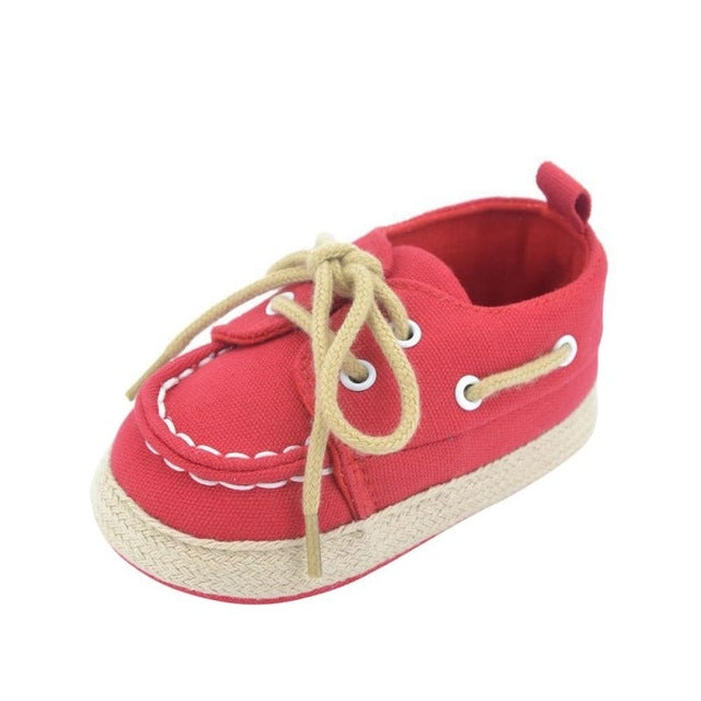 Baby Boy Girl Sneakers Soft Bottom Crib Shoes 0-18 Months