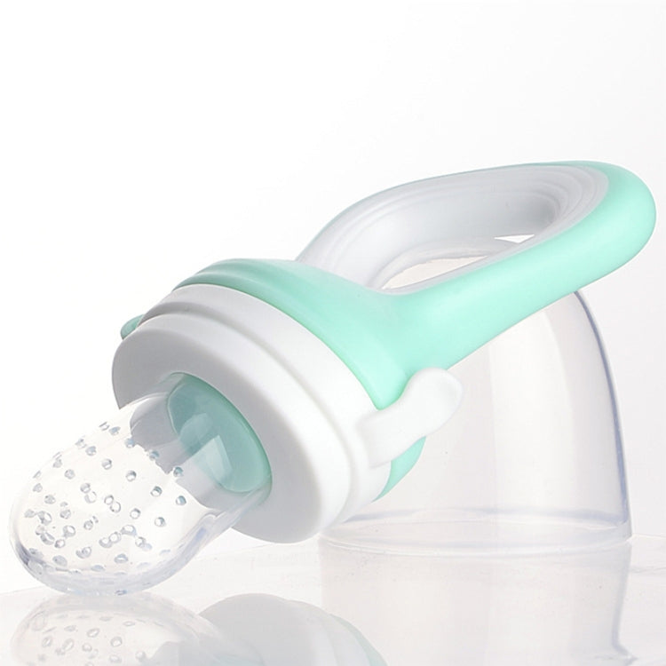 3 PCS Wide Caliber Liquid Silica Pacifier(Green)